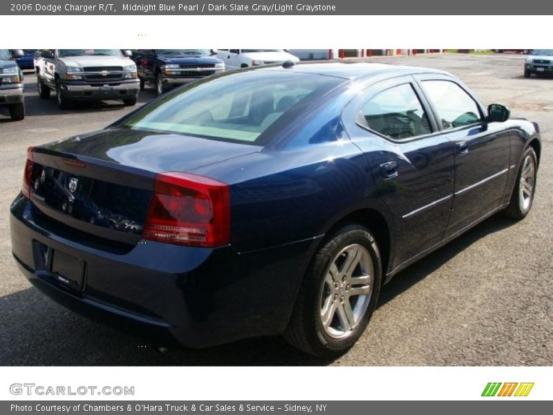 Midnight Blue Pearl / Dark Slate Gray/Light Graystone 2006 Dodge Charger R/T