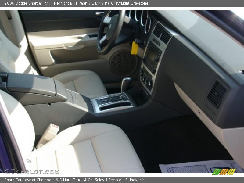 Midnight Blue Pearl / Dark Slate Gray/Light Graystone 2006 Dodge Charger R/T
