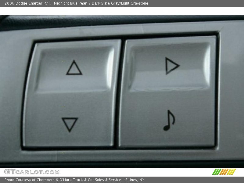 Midnight Blue Pearl / Dark Slate Gray/Light Graystone 2006 Dodge Charger R/T