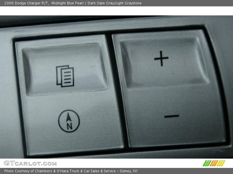 Midnight Blue Pearl / Dark Slate Gray/Light Graystone 2006 Dodge Charger R/T