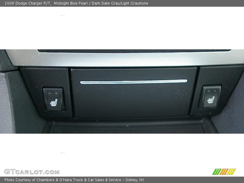 Midnight Blue Pearl / Dark Slate Gray/Light Graystone 2006 Dodge Charger R/T