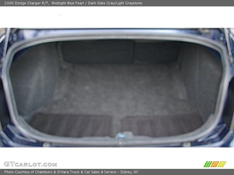 Midnight Blue Pearl / Dark Slate Gray/Light Graystone 2006 Dodge Charger R/T