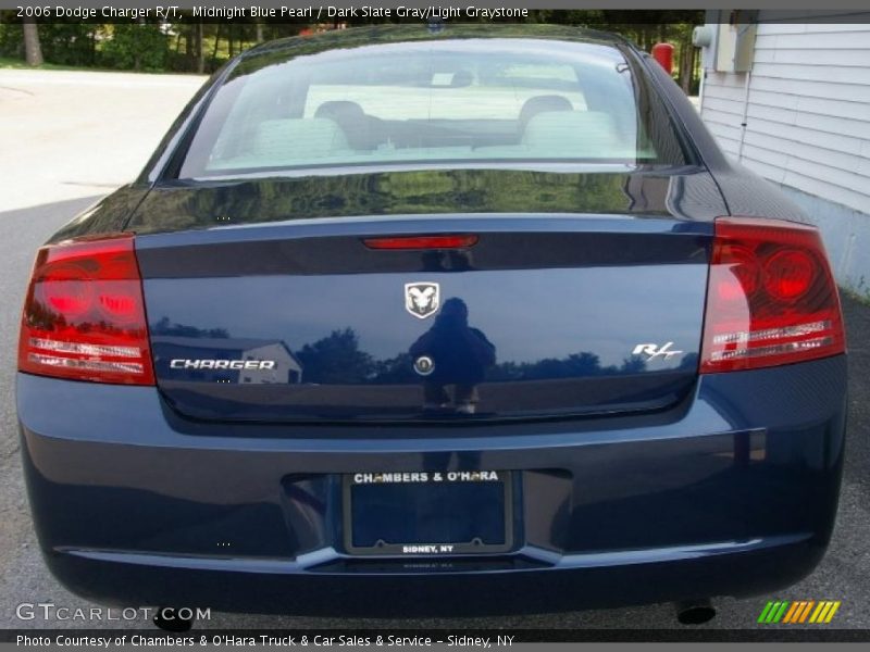 Midnight Blue Pearl / Dark Slate Gray/Light Graystone 2006 Dodge Charger R/T