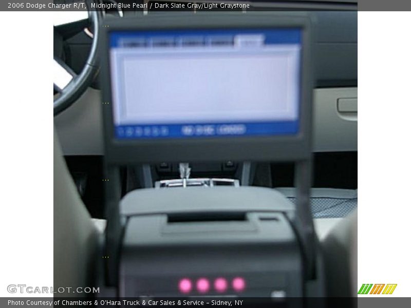 Midnight Blue Pearl / Dark Slate Gray/Light Graystone 2006 Dodge Charger R/T