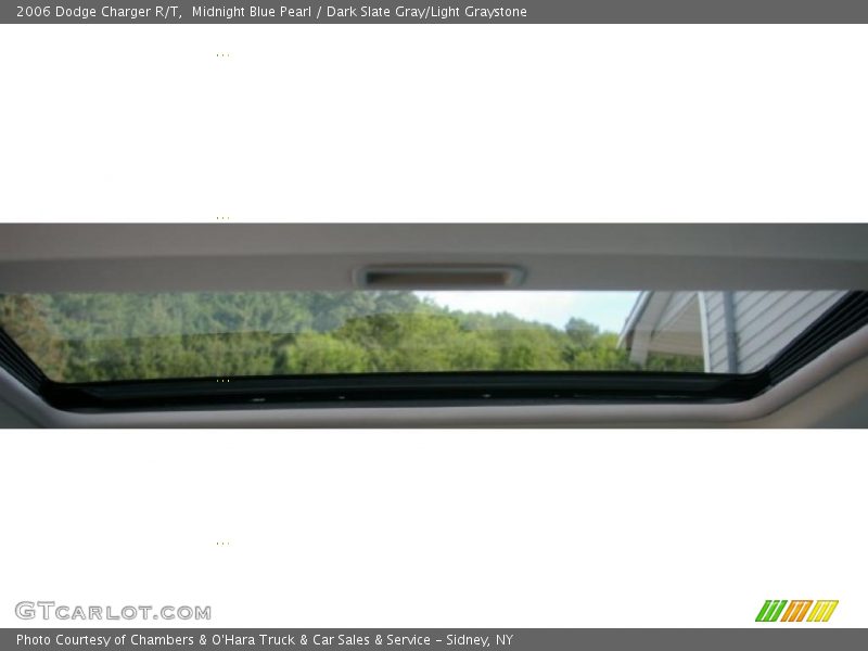 Midnight Blue Pearl / Dark Slate Gray/Light Graystone 2006 Dodge Charger R/T