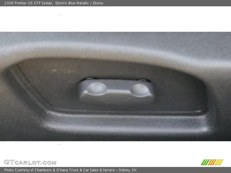 Electric Blue Metallic / Ebony 2006 Pontiac G6 GTP Sedan