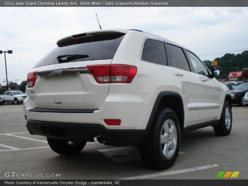 Stone White / Dark Graystone/Medium Graystone 2011 Jeep Grand Cherokee Laredo 4x4
