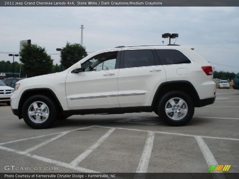 Stone White / Dark Graystone/Medium Graystone 2011 Jeep Grand Cherokee Laredo 4x4