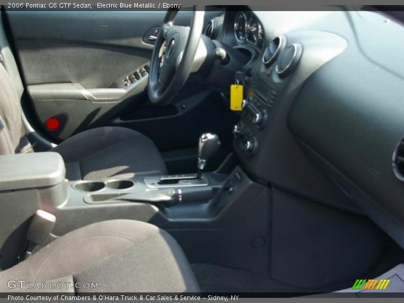 Electric Blue Metallic / Ebony 2006 Pontiac G6 GTP Sedan