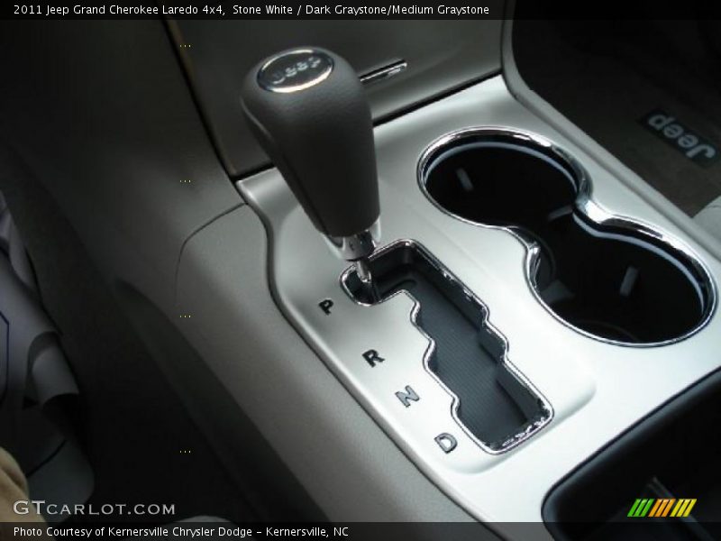 Stone White / Dark Graystone/Medium Graystone 2011 Jeep Grand Cherokee Laredo 4x4