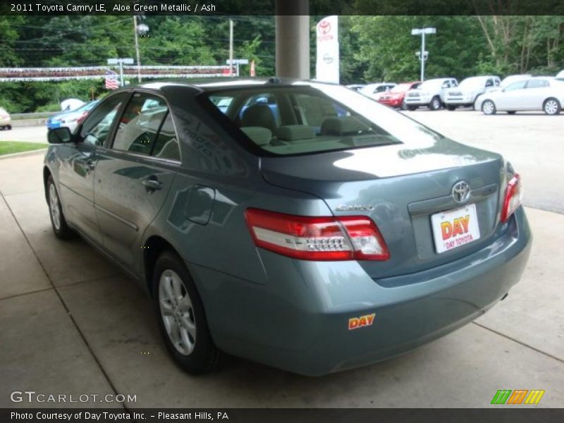 Aloe Green Metallic / Ash 2011 Toyota Camry LE