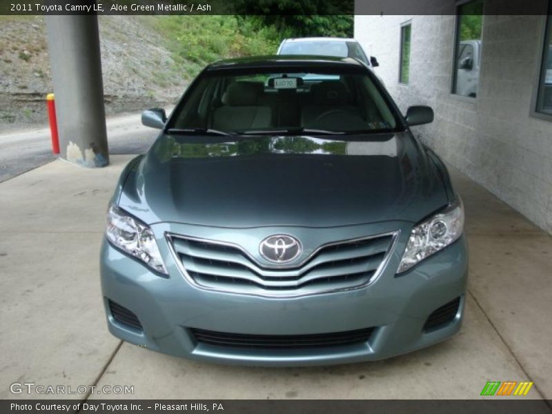 Aloe Green Metallic / Ash 2011 Toyota Camry LE