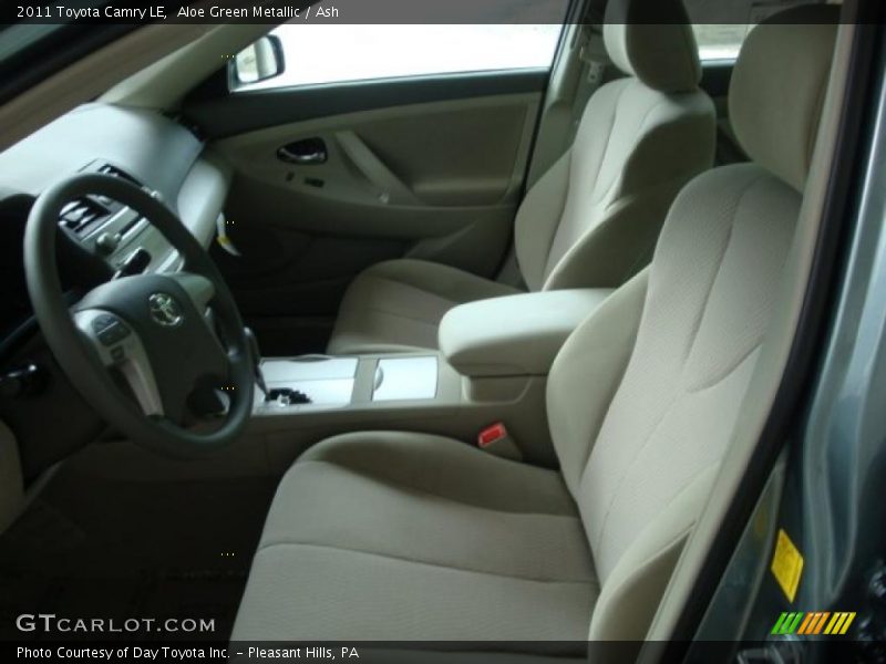 Aloe Green Metallic / Ash 2011 Toyota Camry LE