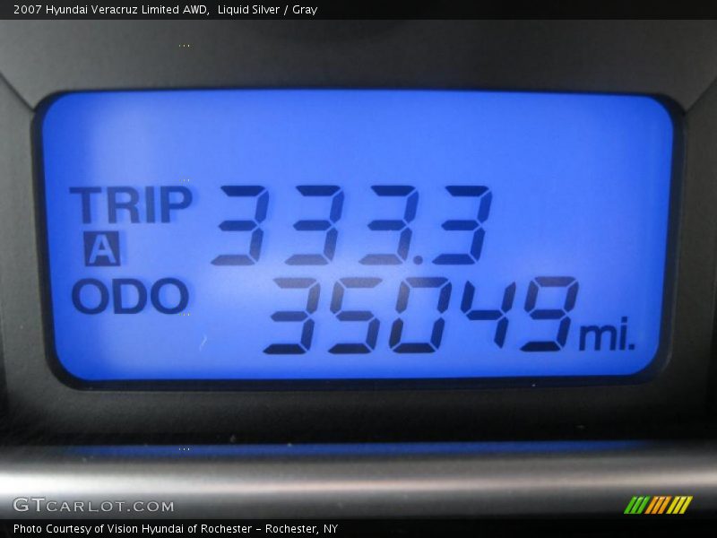 Liquid Silver / Gray 2007 Hyundai Veracruz Limited AWD