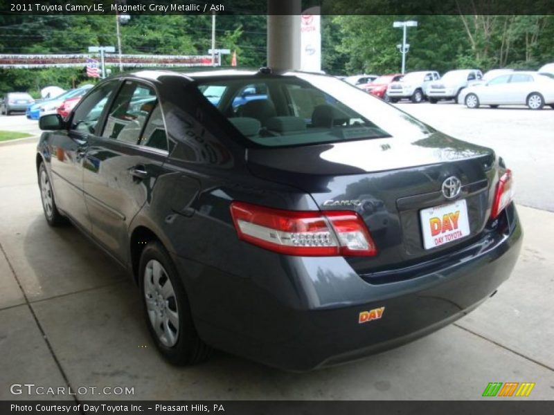 Magnetic Gray Metallic / Ash 2011 Toyota Camry LE