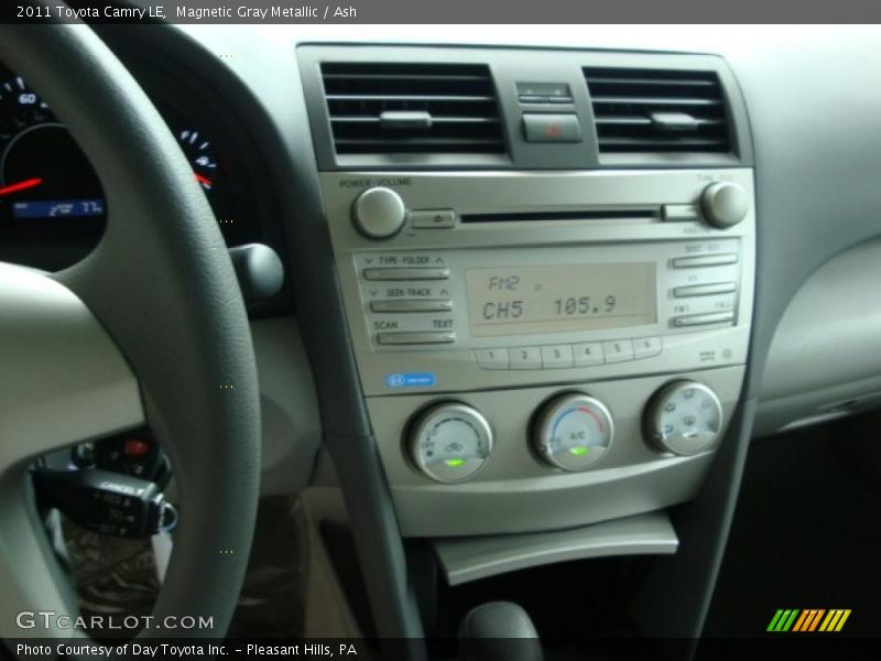 Magnetic Gray Metallic / Ash 2011 Toyota Camry LE