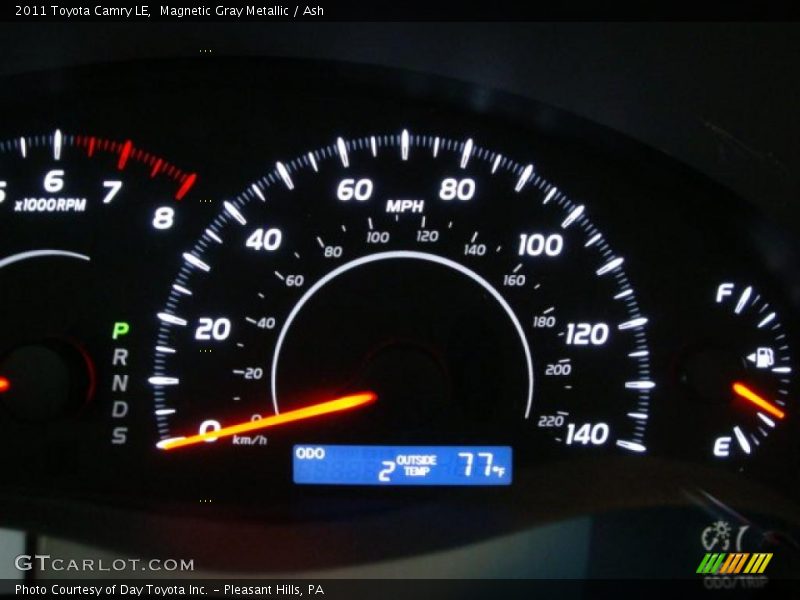 Magnetic Gray Metallic / Ash 2011 Toyota Camry LE