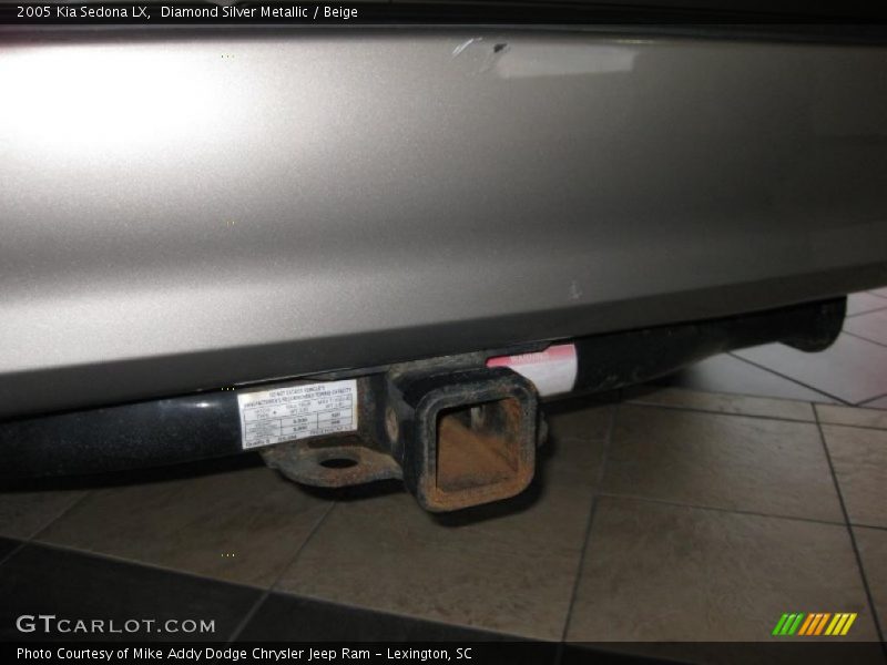 Diamond Silver Metallic / Beige 2005 Kia Sedona LX
