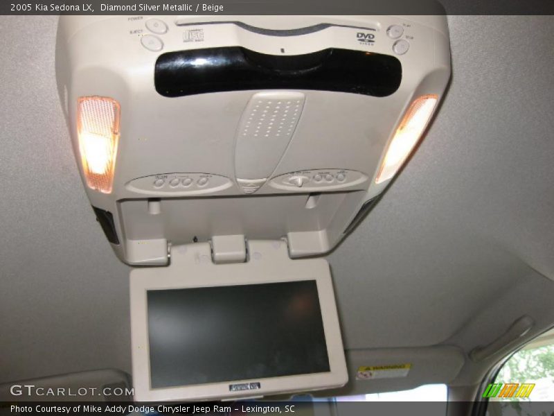 Diamond Silver Metallic / Beige 2005 Kia Sedona LX