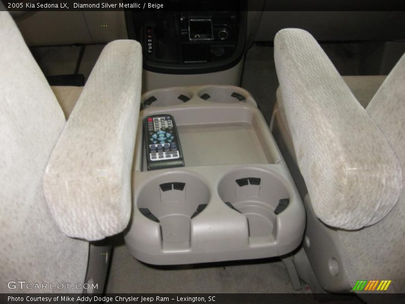 Diamond Silver Metallic / Beige 2005 Kia Sedona LX