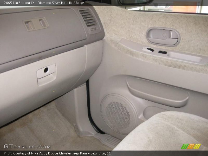 Diamond Silver Metallic / Beige 2005 Kia Sedona LX