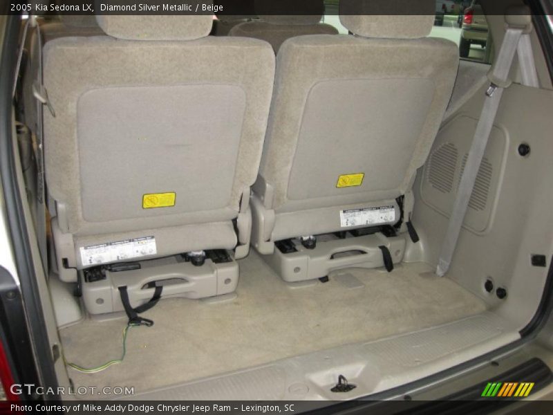Diamond Silver Metallic / Beige 2005 Kia Sedona LX