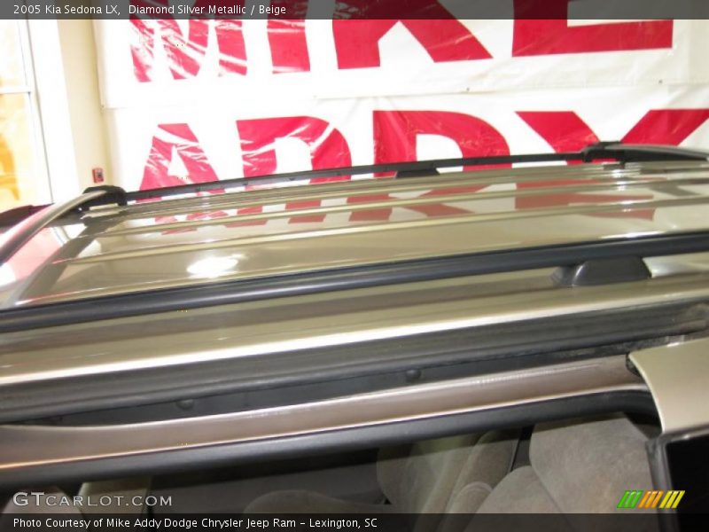 Diamond Silver Metallic / Beige 2005 Kia Sedona LX