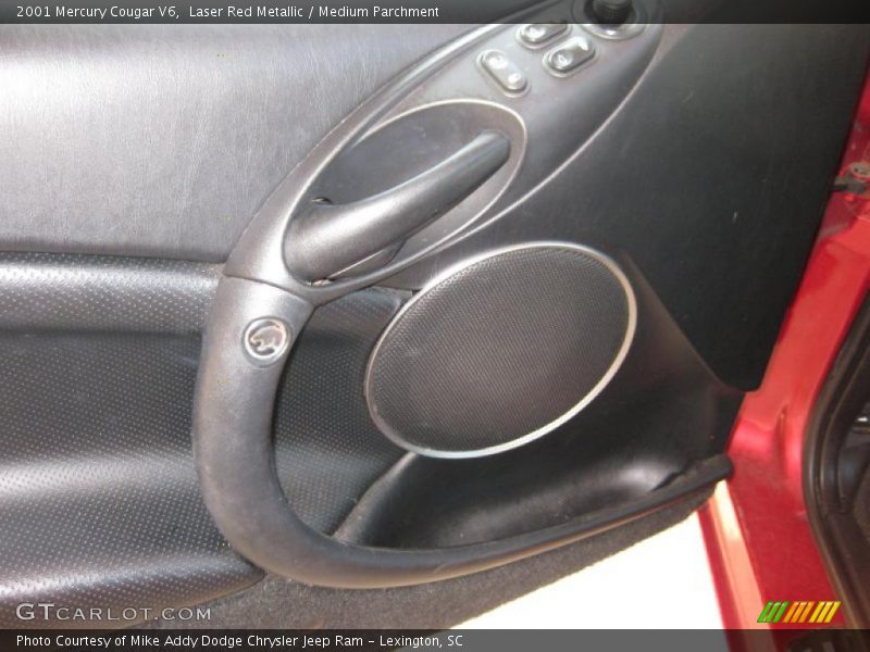 Laser Red Metallic / Medium Parchment 2001 Mercury Cougar V6