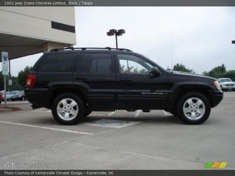 Black / Taupe 2001 Jeep Grand Cherokee Limited