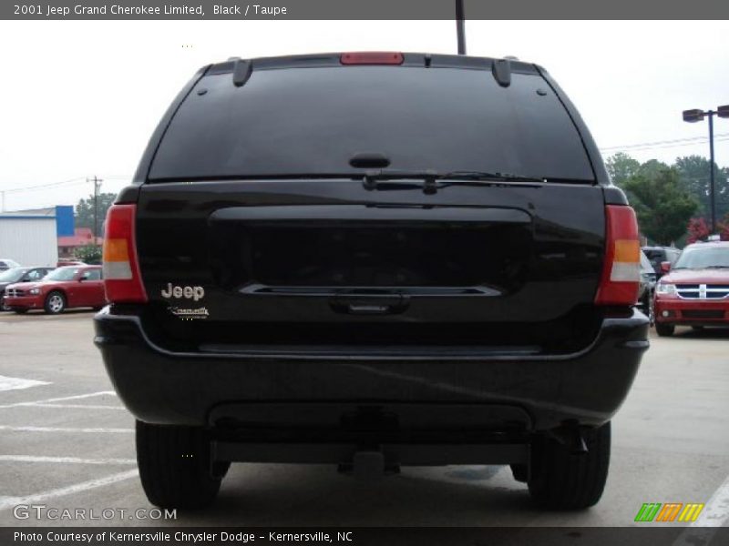 Black / Taupe 2001 Jeep Grand Cherokee Limited