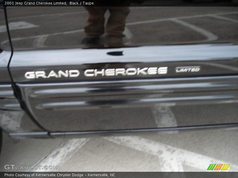Black / Taupe 2001 Jeep Grand Cherokee Limited