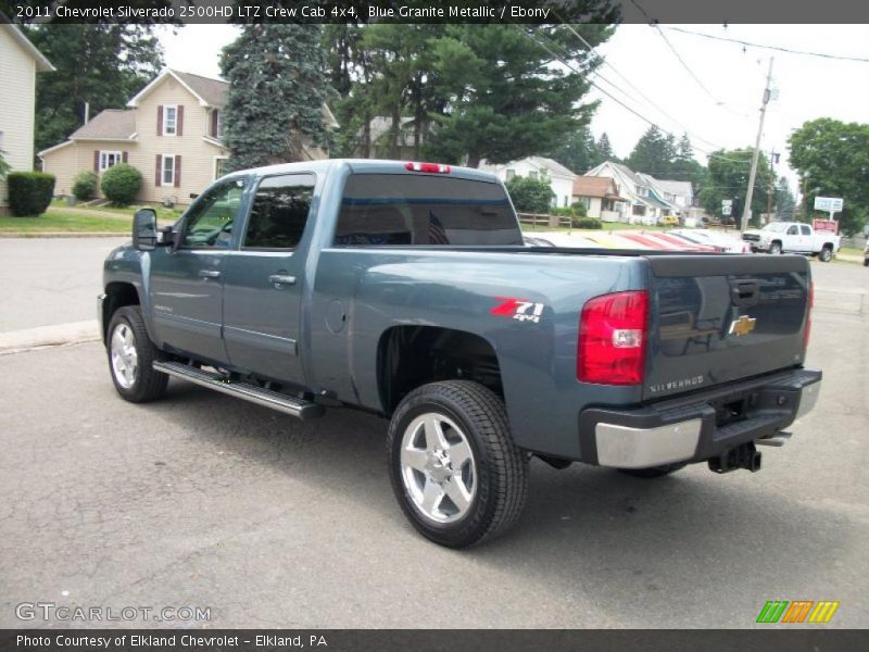 Blue Granite Metallic / Ebony 2011 Chevrolet Silverado 2500HD LTZ Crew Cab 4x4