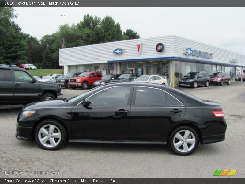 Black / Ash Gray 2010 Toyota Camry SE