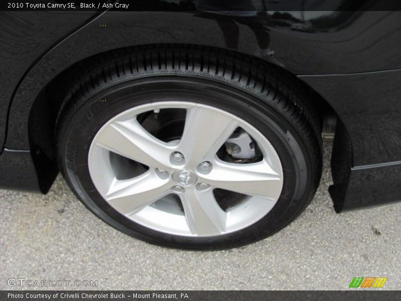 Black / Ash Gray 2010 Toyota Camry SE