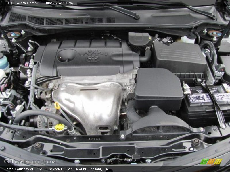 Black / Ash Gray 2010 Toyota Camry SE