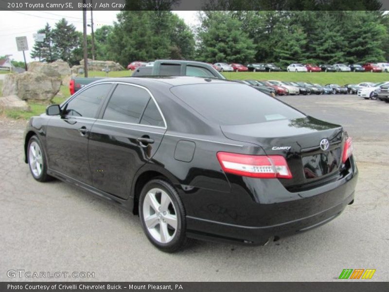 Black / Ash Gray 2010 Toyota Camry SE