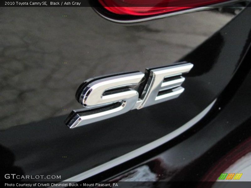 Black / Ash Gray 2010 Toyota Camry SE