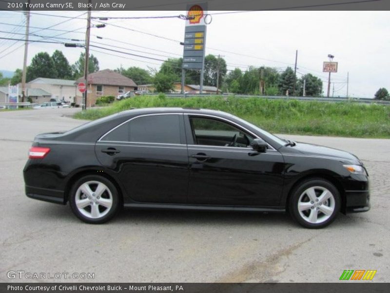 Black / Ash Gray 2010 Toyota Camry SE