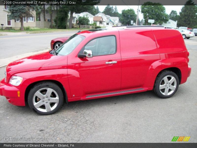 Victory Red / Gray 2008 Chevrolet HHR LT Panel