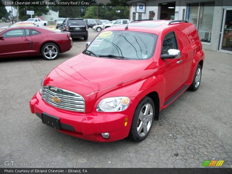 Victory Red / Gray 2008 Chevrolet HHR LT Panel