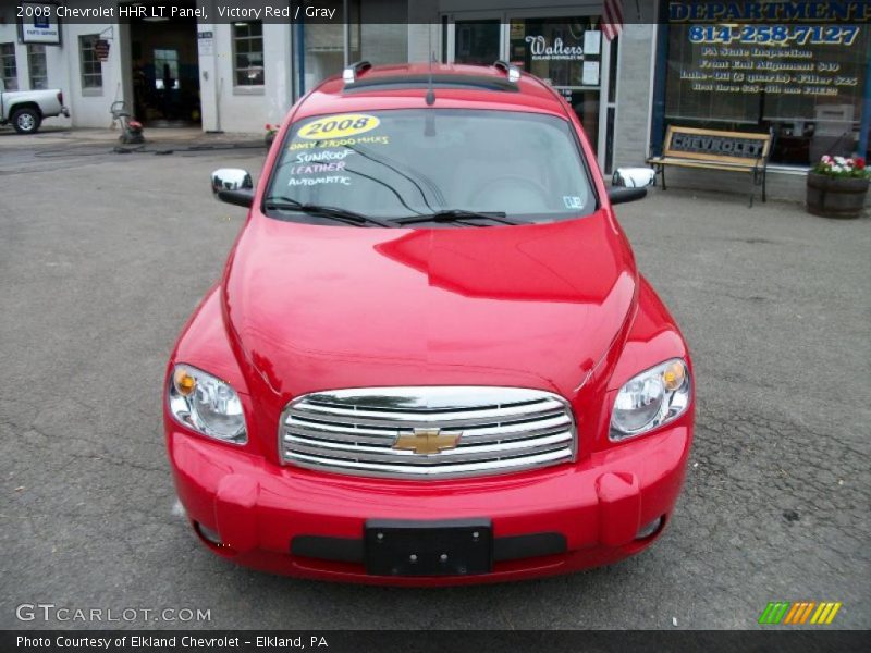 Victory Red / Gray 2008 Chevrolet HHR LT Panel