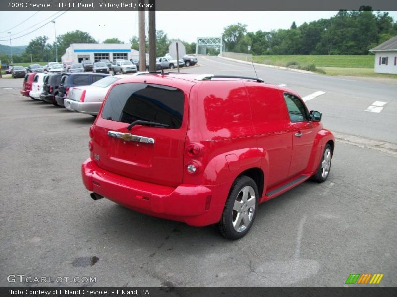 Victory Red / Gray 2008 Chevrolet HHR LT Panel