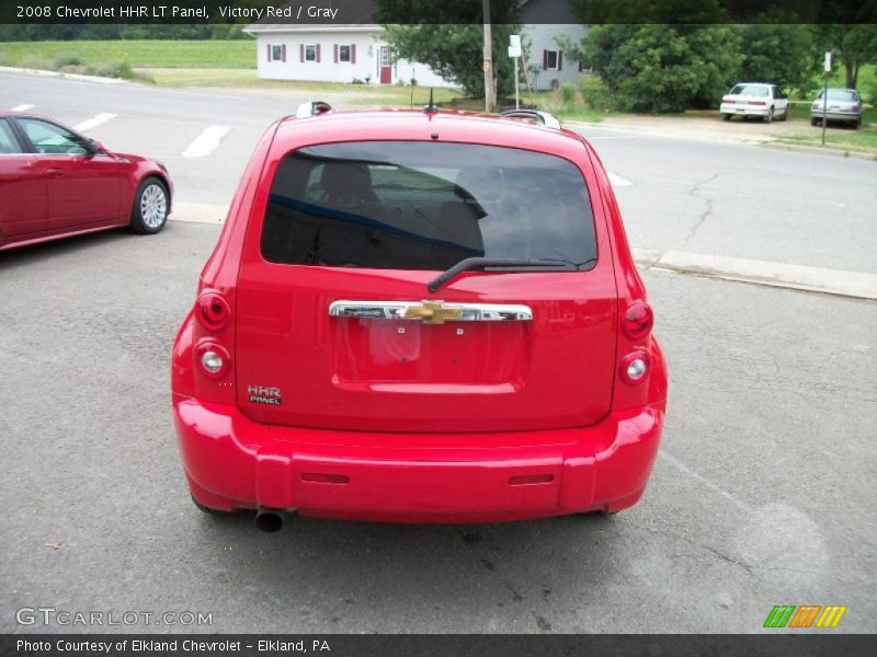 Victory Red / Gray 2008 Chevrolet HHR LT Panel