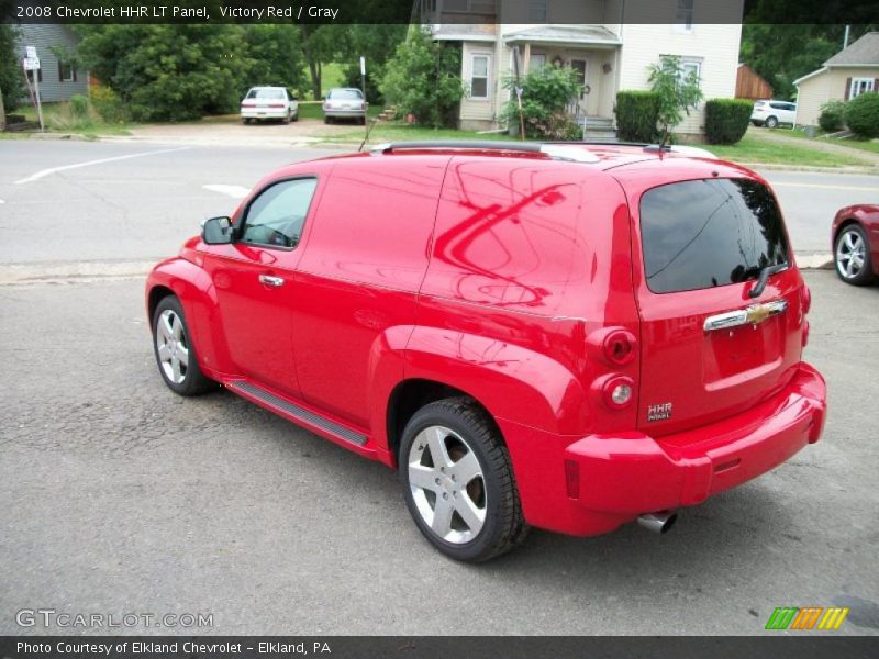 Victory Red / Gray 2008 Chevrolet HHR LT Panel