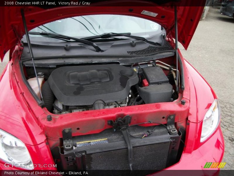 Victory Red / Gray 2008 Chevrolet HHR LT Panel