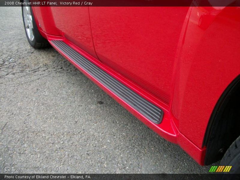 Victory Red / Gray 2008 Chevrolet HHR LT Panel
