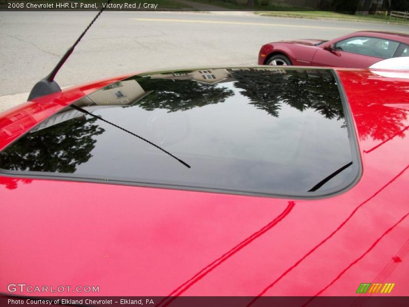 Victory Red / Gray 2008 Chevrolet HHR LT Panel