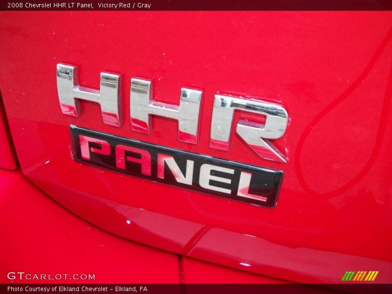 Victory Red / Gray 2008 Chevrolet HHR LT Panel