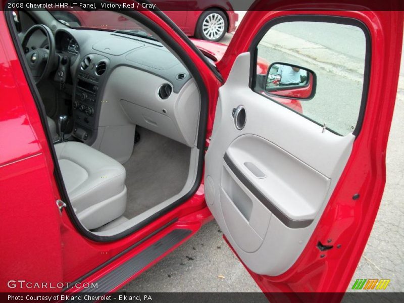 Victory Red / Gray 2008 Chevrolet HHR LT Panel