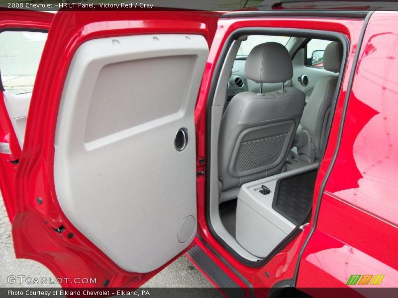 Victory Red / Gray 2008 Chevrolet HHR LT Panel
